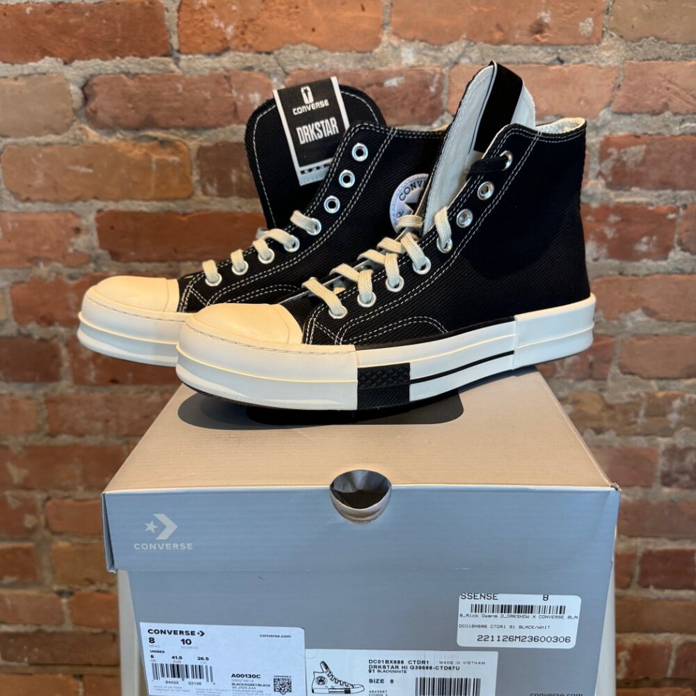 Rick Owens x Converse Chuck 70 DRKSTAR